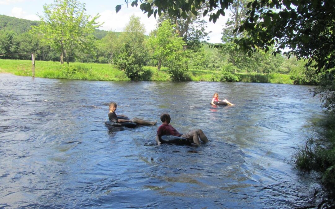 Gaspereau River Tubing